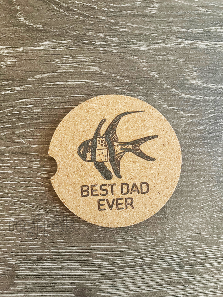 Reef Pals Car Cup Holder Coasters