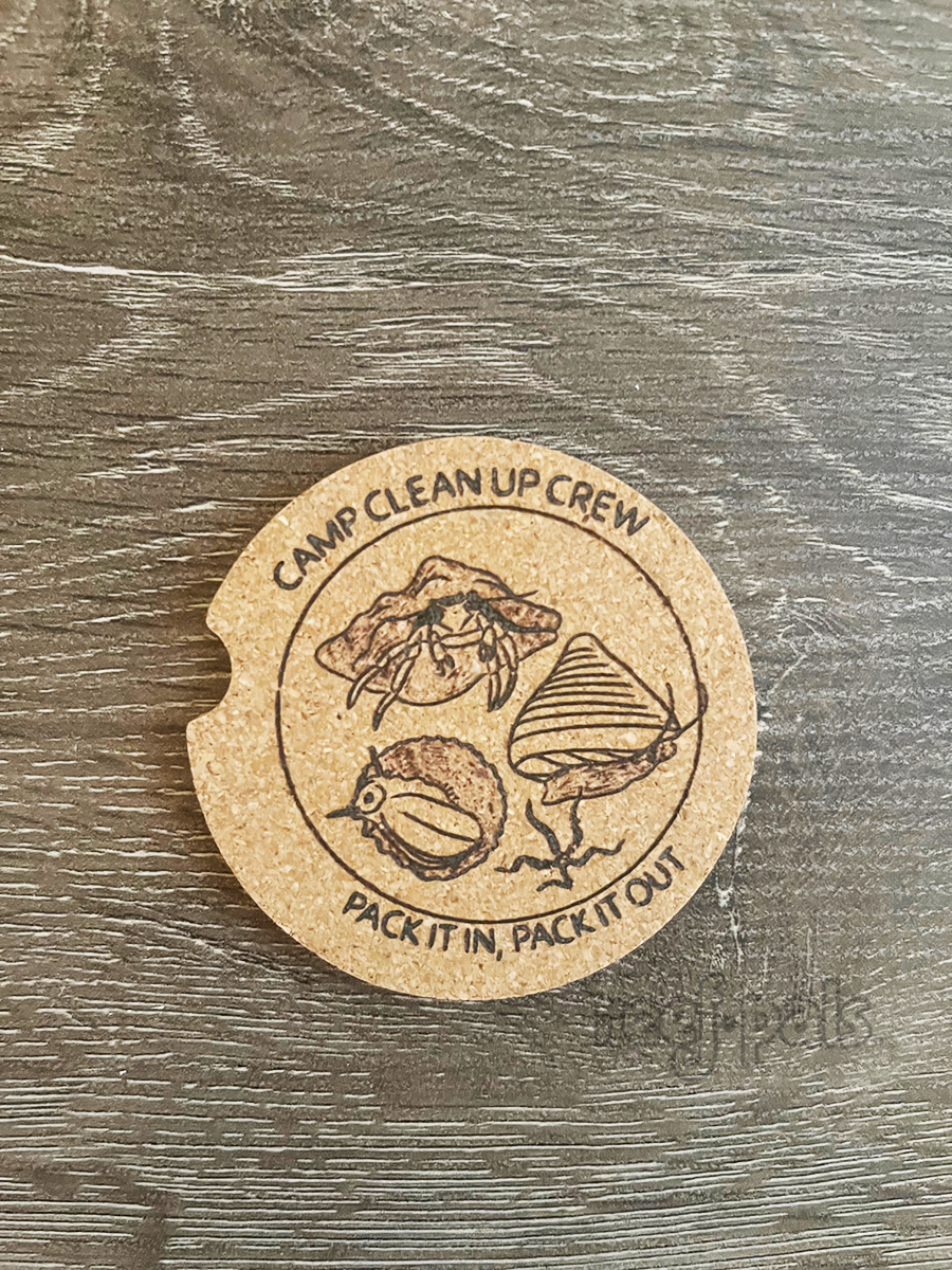 Reef Pals Car Cup Holder Coasters