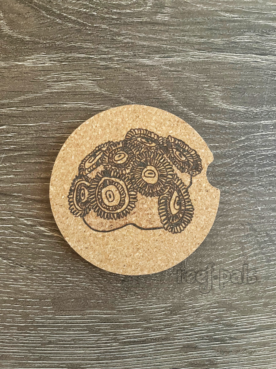 Reef Pals Car Cup Holder Coasters